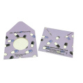 Wholesale purple cmyk printing 26mm single eyeshadow pan custom packaging envelope